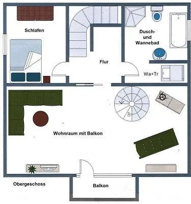 Holiday home Doppelhaushaelfte Strandhus Sankt Peter-Ording